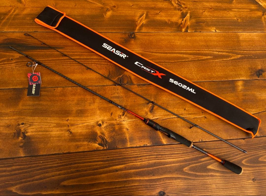 スピニングロッド　S602ML バスロッド　バス釣り　トラウト　バーサタイル