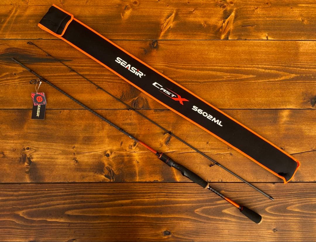 スピニングロッド　S602ML バスロッド　バス釣り　トラウト　バーサタイル