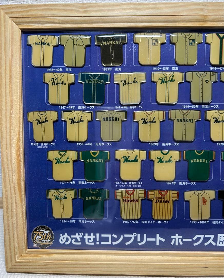 南海ホークス ピンバッジ コンプリート ダイエーホークス ソフトバンクホークス