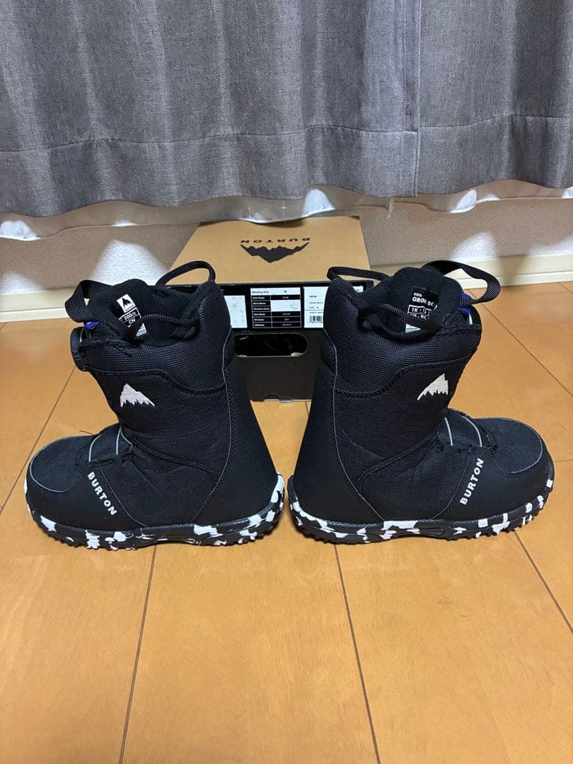 Gram Kids スノーボードブーツ Mサイズ ブラック/ホワイト　20cm