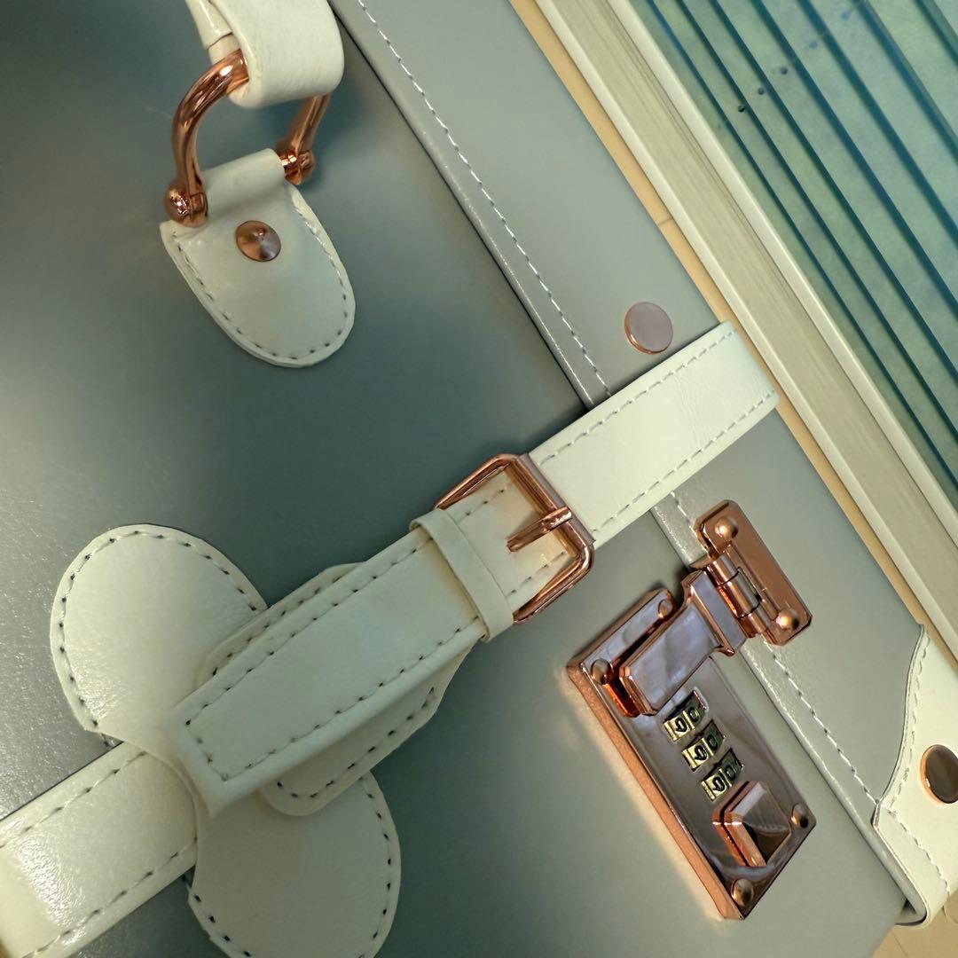 値下！美品スーツケースキャリーケース.ミニバック付きレトロUniwalker送込