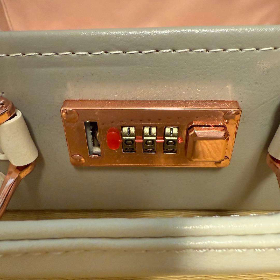 値下！美品スーツケースキャリーケース.ミニバック付きレトロUniwalker送込