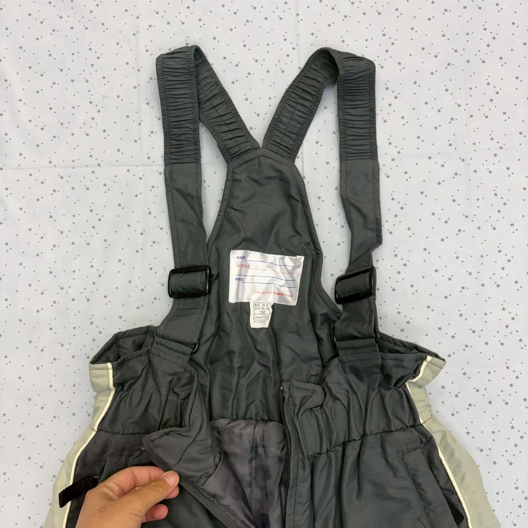 SSK スキーウェア 150 上下セット ジュニア グレー 雪遊び