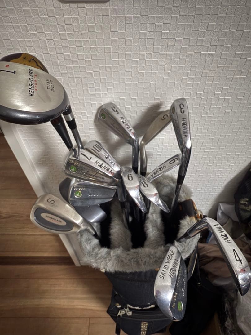 Honmaどかゴルフクラブ　14本セット　バッグ付き
