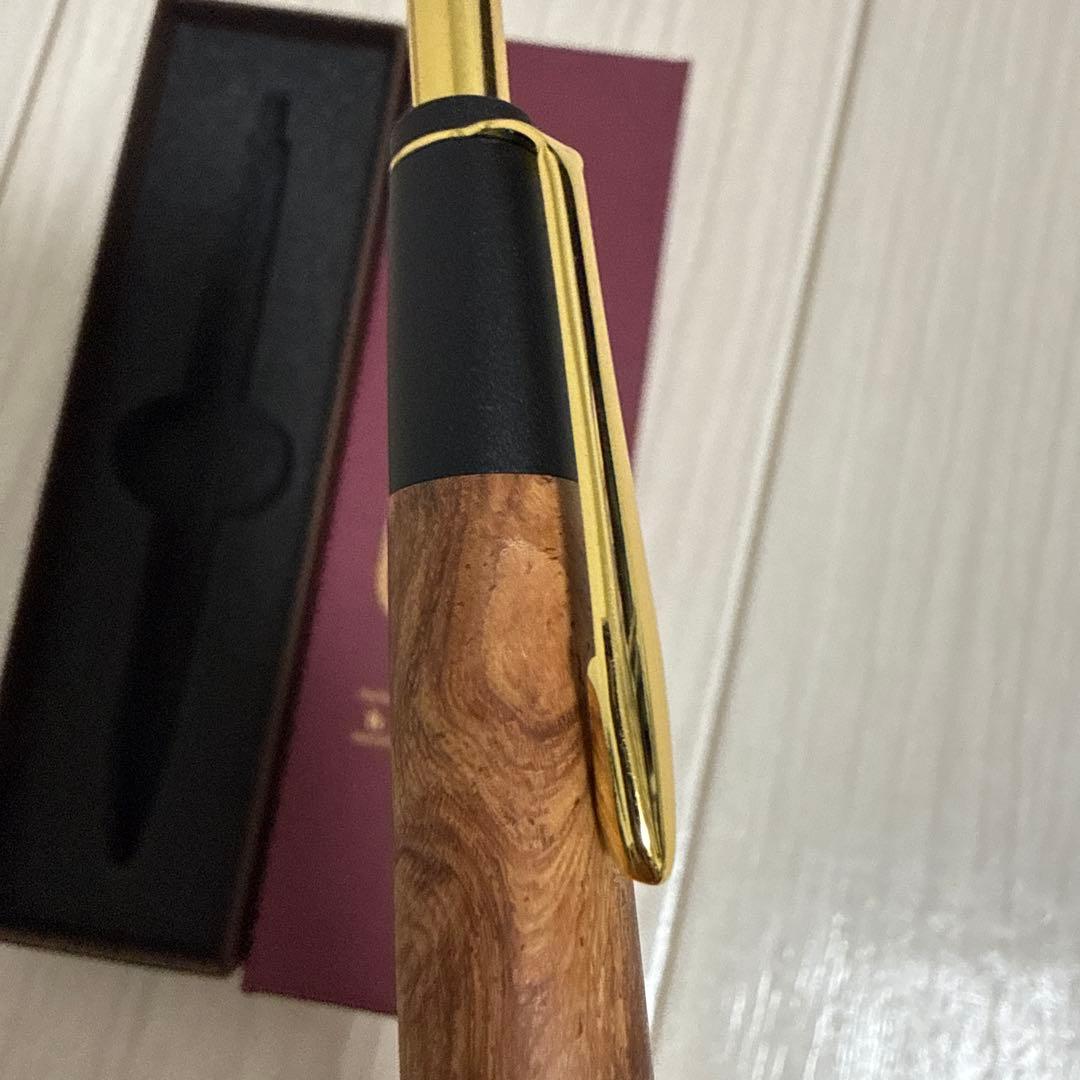 ボナンペン　真鍮金具　花梨瘤　0.5mm