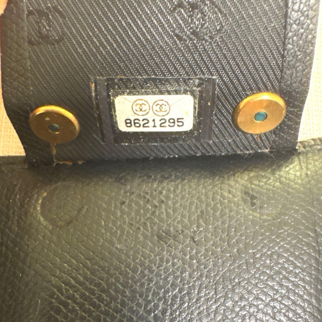 CHANEL シャネル ブラック　レザー　キーケース