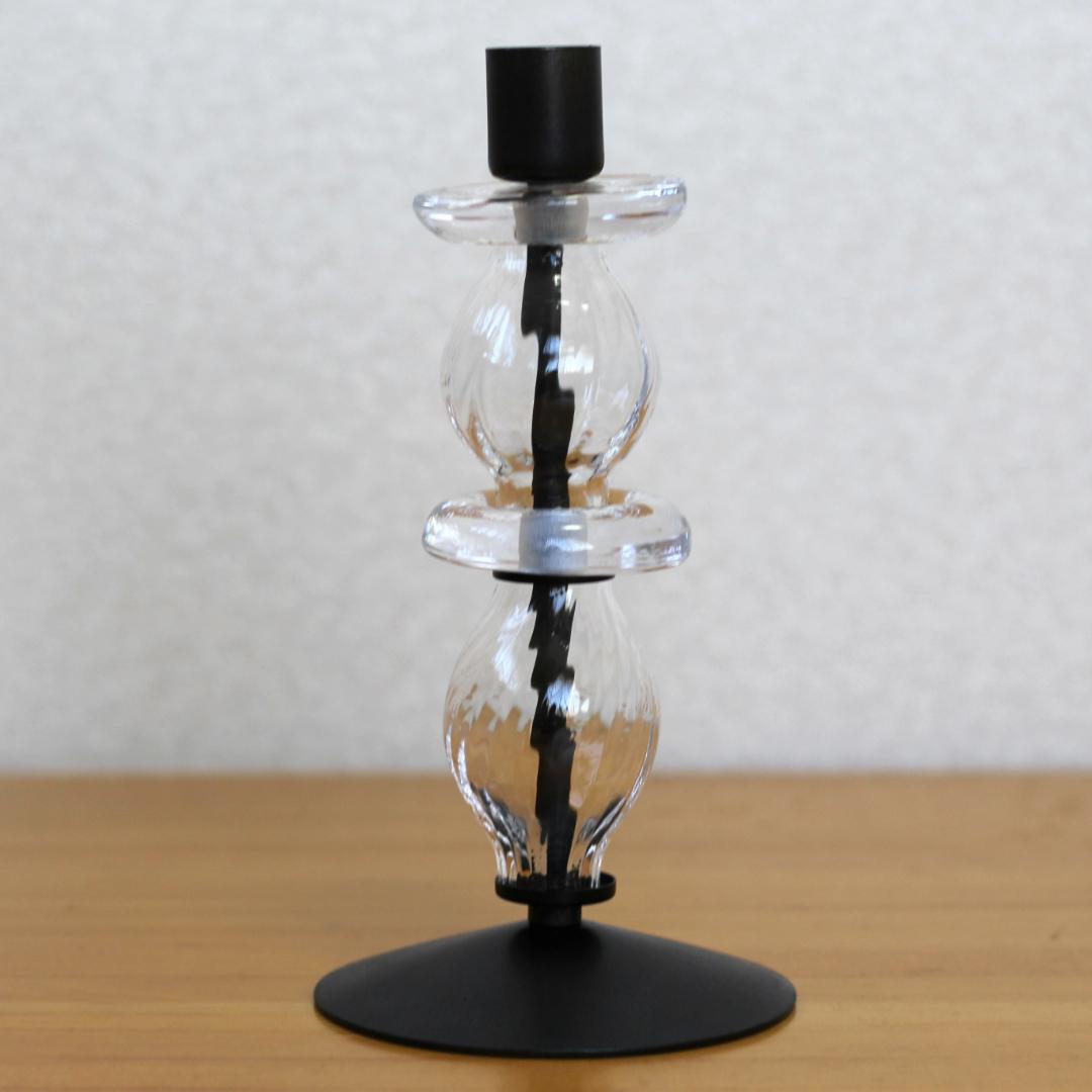 美品・刻印】エリックホグラン キャンドルスタンド オニオン型2段