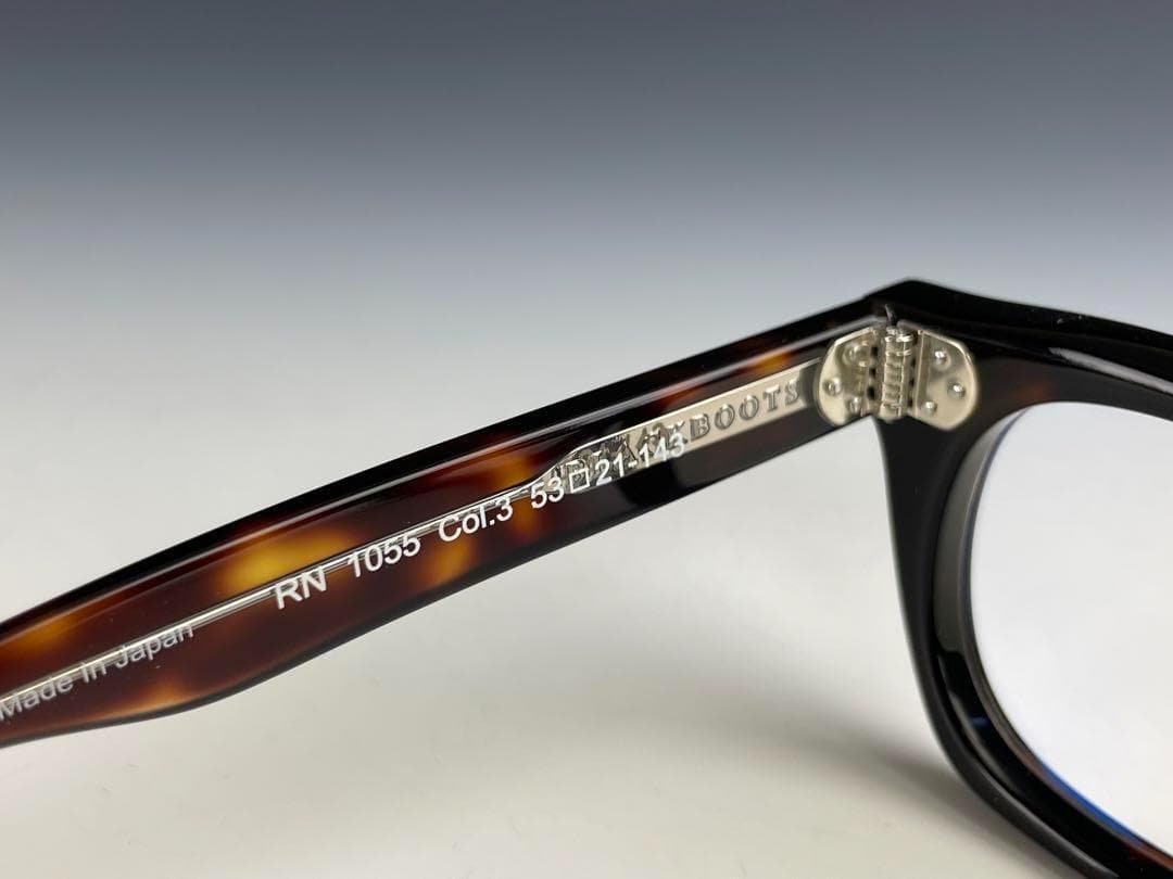 新品 ヴィンテージ ラスティネイル ウェリントン 鯖江メガネ 調光レンズ 新品