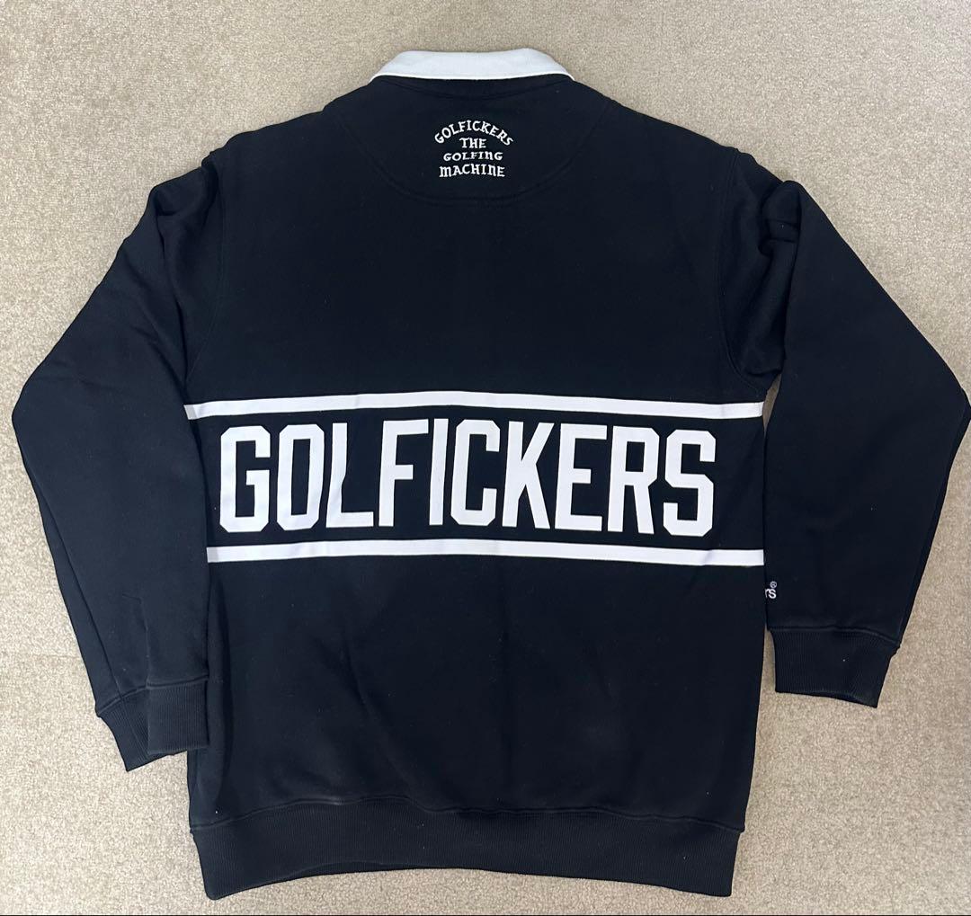 GOLFIGKERS ポロシャツ L ブラック