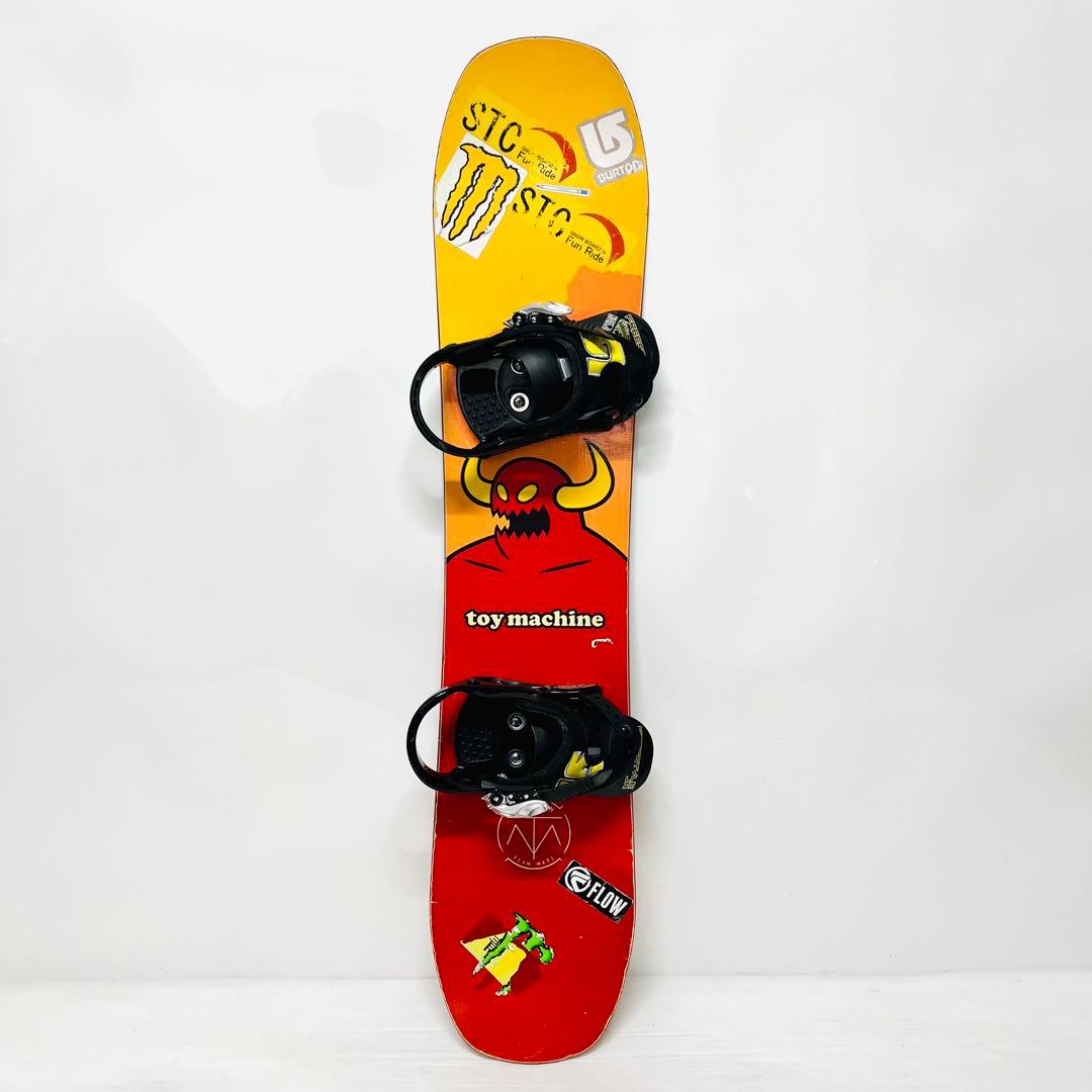 未使用　バートン　ビンディング付　サロモン　ジュニア　スノボセット　スノーボード