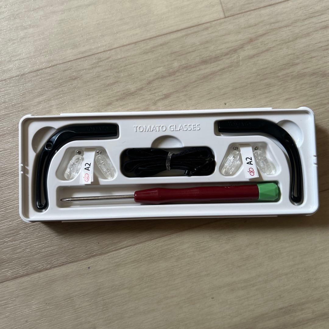 MITO TOMATO GLASSES ネイビー A2度数