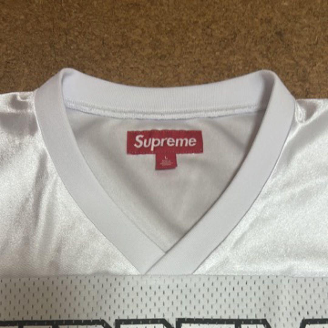 Supreme アメリカンフットボールシャツ 63 ホワイト