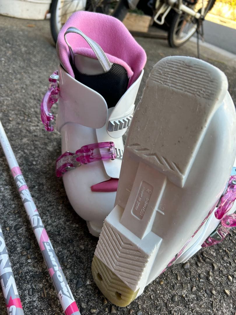 子ども用スキーセット（ピンク）