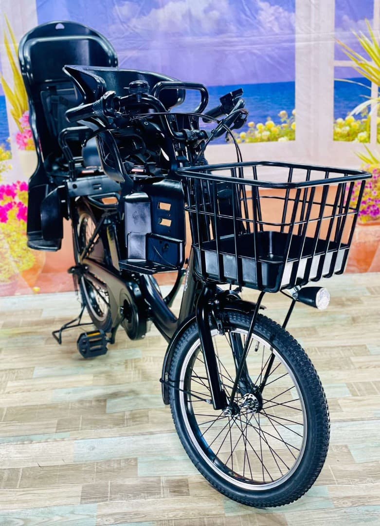 超ハイクラス！高年式2020モデル⭐️パナソニックギュット子供乗せ電動Y3185