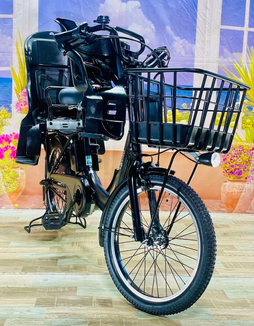 超ハイクラス！高年式2020モデル⭐️パナソニックギュット子供乗せ電動Y3185