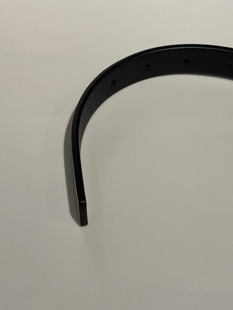 Dior　クリスチャンディオール　リバーシブル　ベルト　ホワイト　ブラック