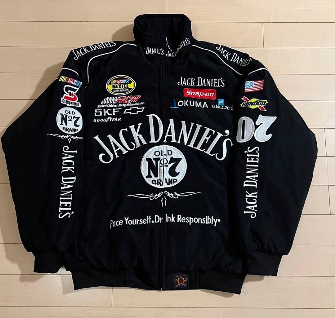 希少Mサイズ】ジェフハミルトンジャックダニエルレーシングジャケット