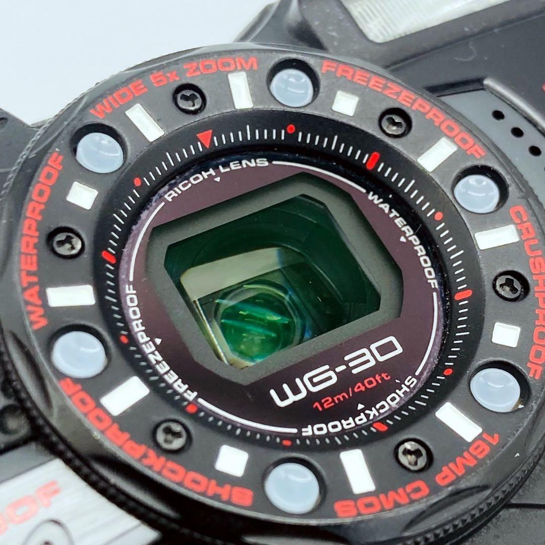 RICOH WG-30 防水 防塵 耐衝撃 デジタルカメラ 現場 アウトドア