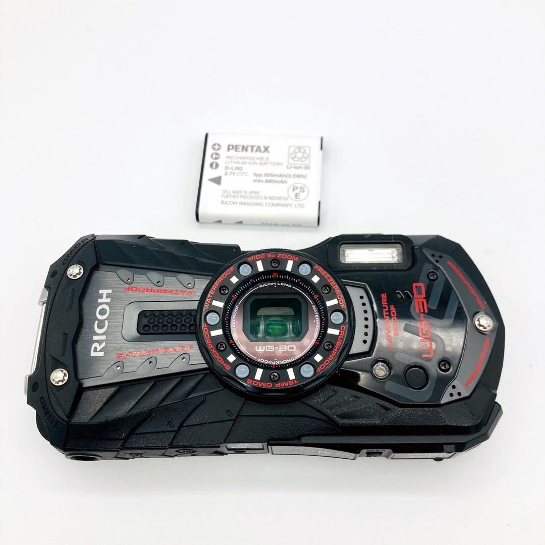 RICOH WG-30 防水 防塵 耐衝撃 デジタルカメラ 現場 アウトドア