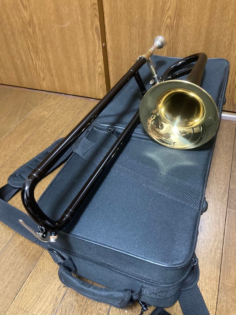 SELVA スライドトランペット（ピッコロトロンボーン） 黒色 本体