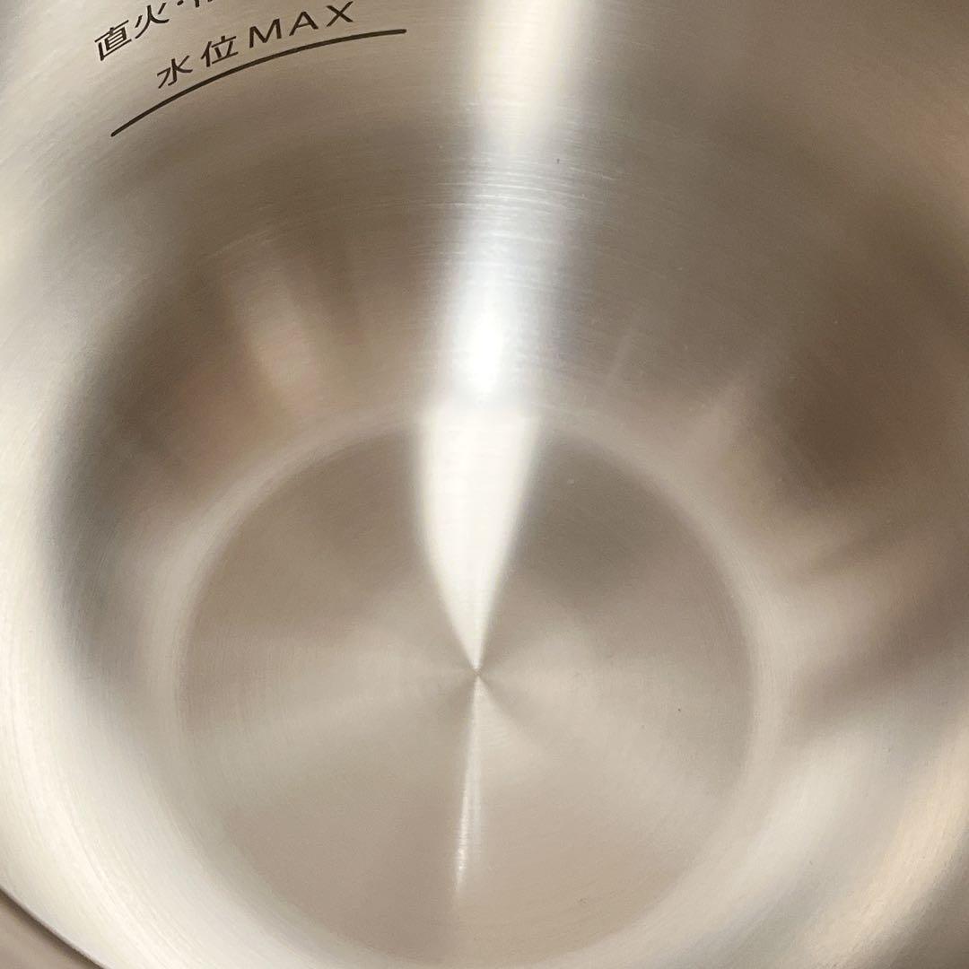 【新品】　内鍋　ステンレス　保存専用ふた　蒸し板　1.6L ホットクック