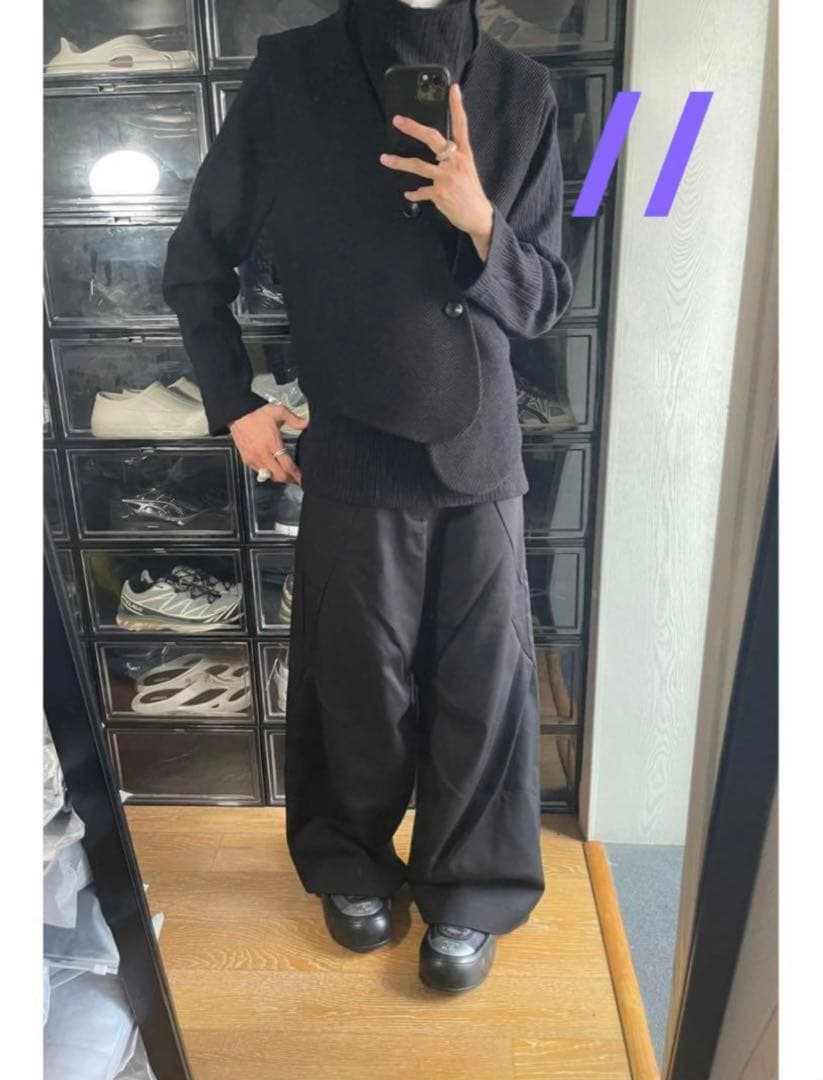 COMMON/DIVISOR 変形ワイドパンツ 深水光太 our's - メルカリ