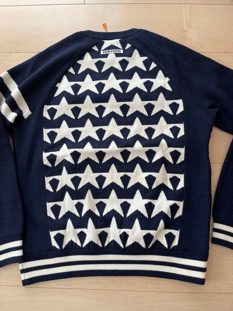 お値引き中❣️パーリーゲイツ　ニットプルオーバーサイズ4