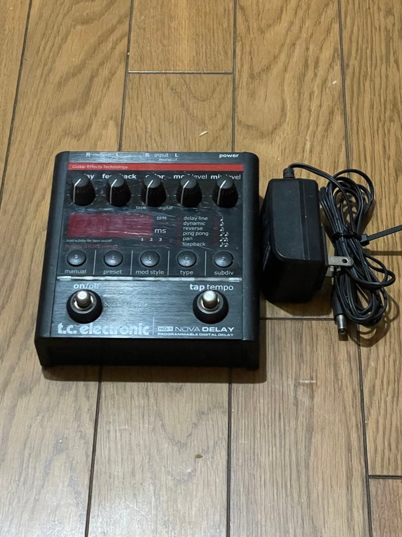 【おまけ付き】　エフェクター　セット　(ディレイ、バッファ、ワウ)