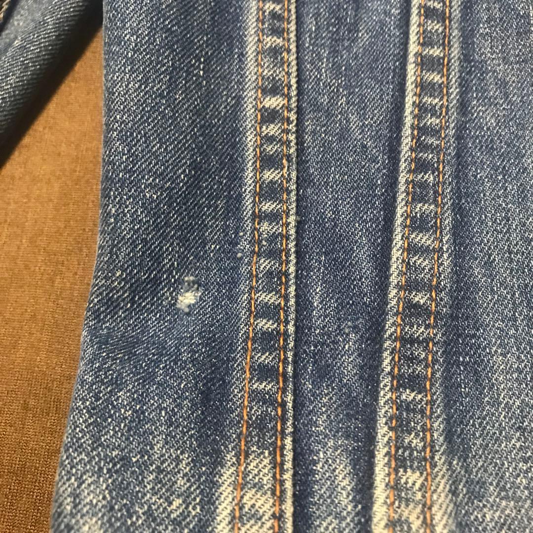 70s Levi's 70505 Care Tag ブランクタブ