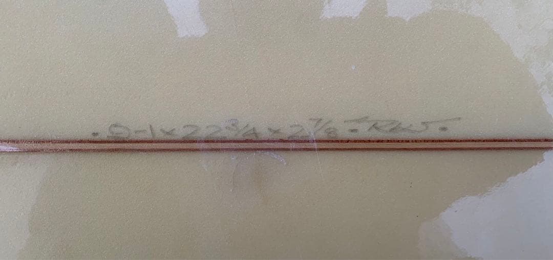 BEAR 9.1 22 3/4 2 7/8 3ストリンガー ロングボード