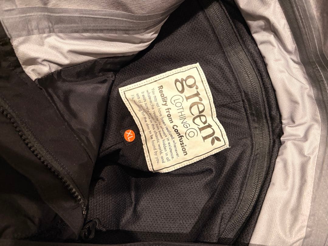 green clothing ウェア　上下セット　XLサイズ