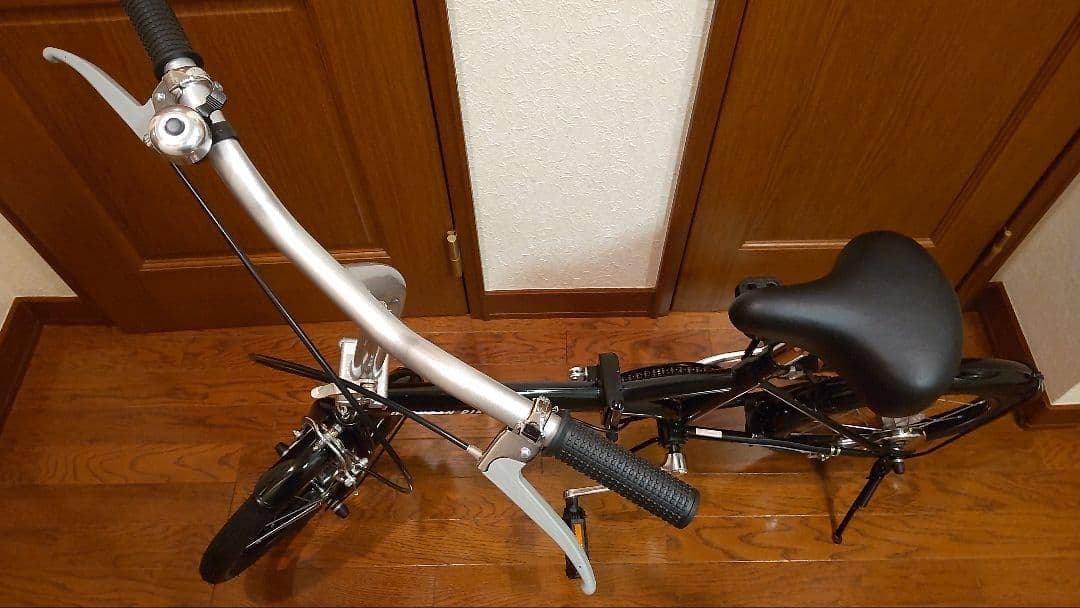 【中古】お父さん犬　折り畳み　自転車