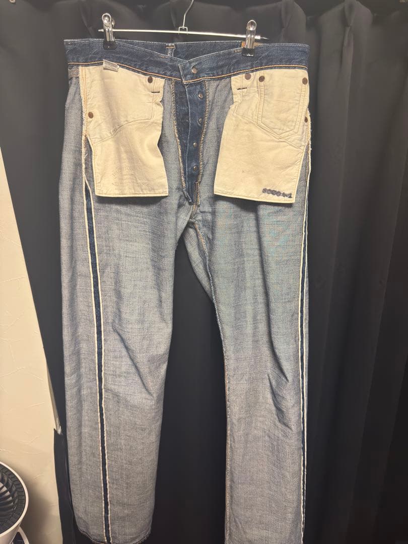 ウエアハウス　WAREHOUSE 1001XX ヒゲ　ハチノス　W34