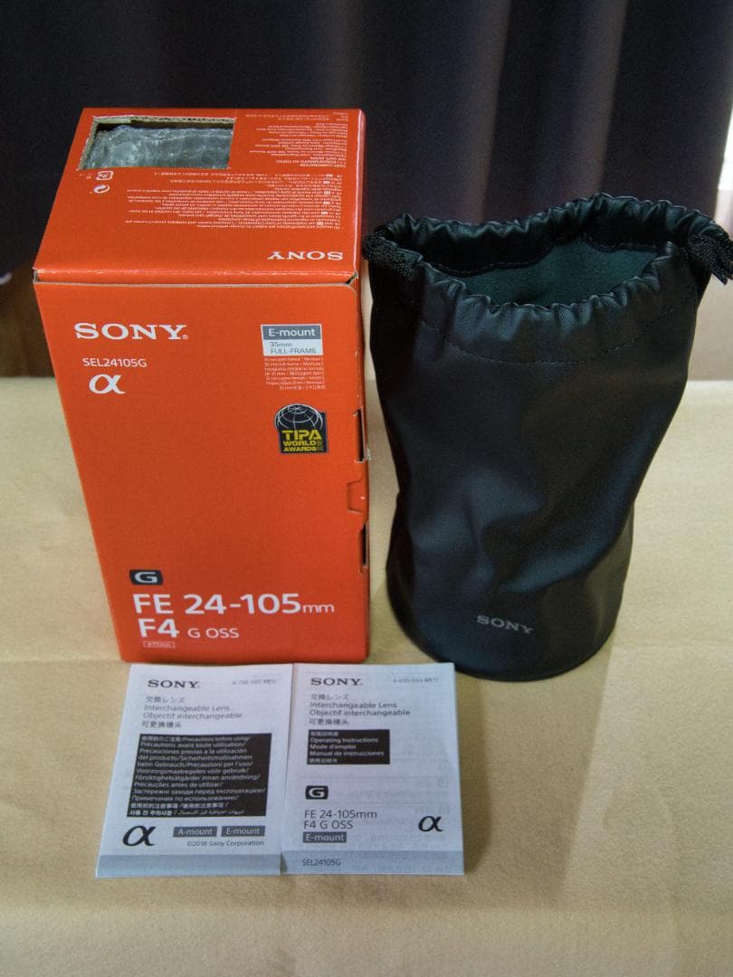 【極美品】SONY FE 24-105mm F4 G OSS SEL24105G