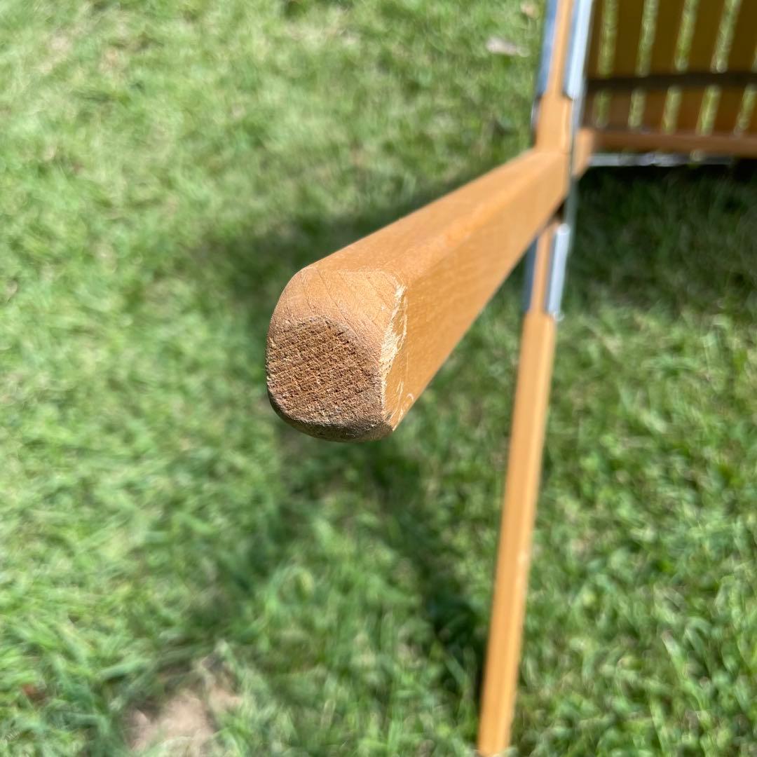 美品 BYER ロールトップテーブル ラウンドタイプ