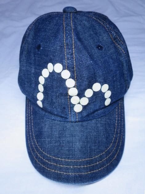 EVISU デニム キャップ 天上天下唯我独尊 カモメ ゴルフ