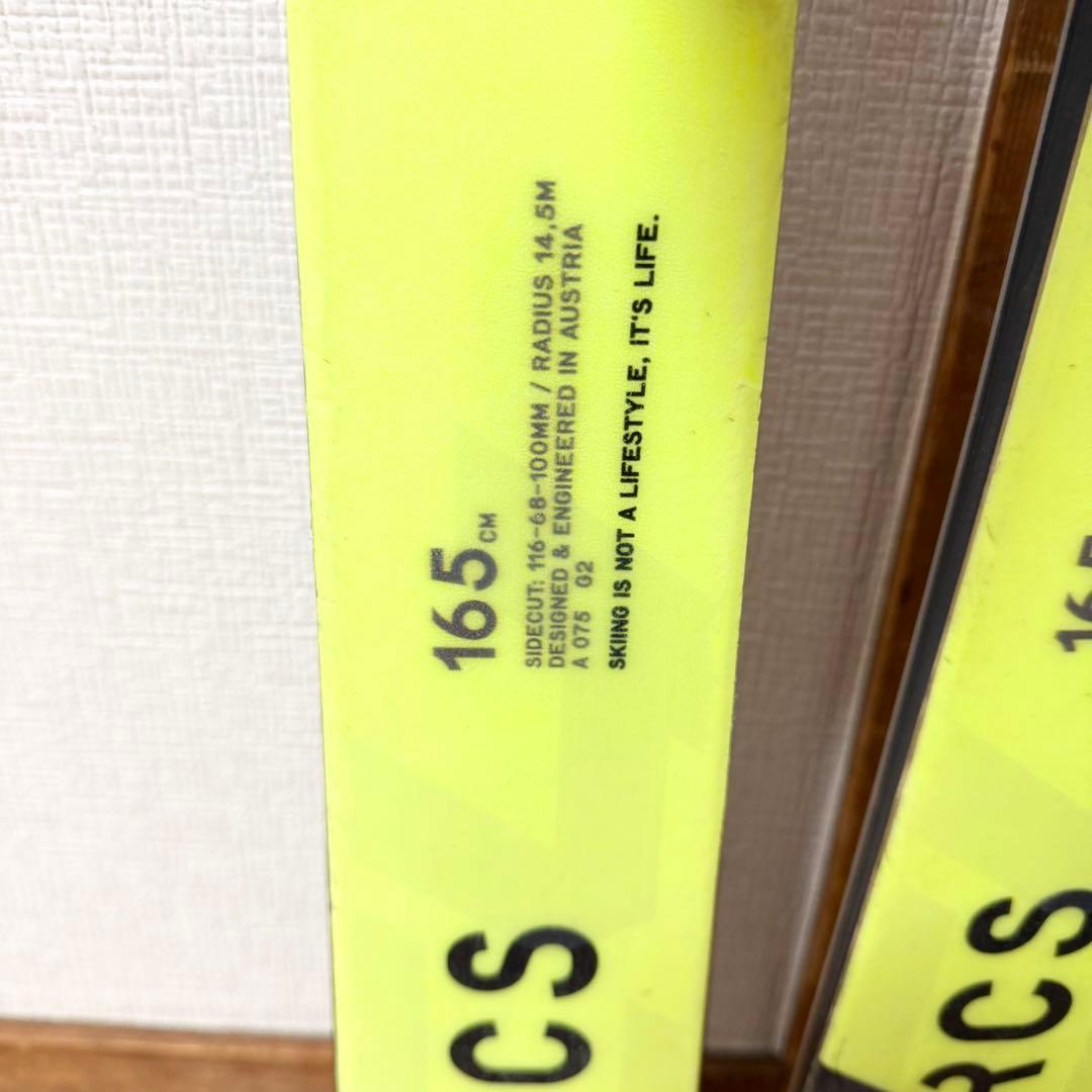 FISCHER RC4 RCS スキー板 バインディング付き