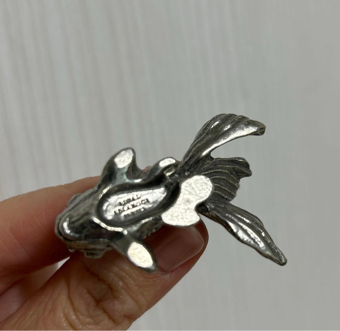 ロイヤルセランゴール 錫 すず ピューター 置き物 金魚 オブジェ