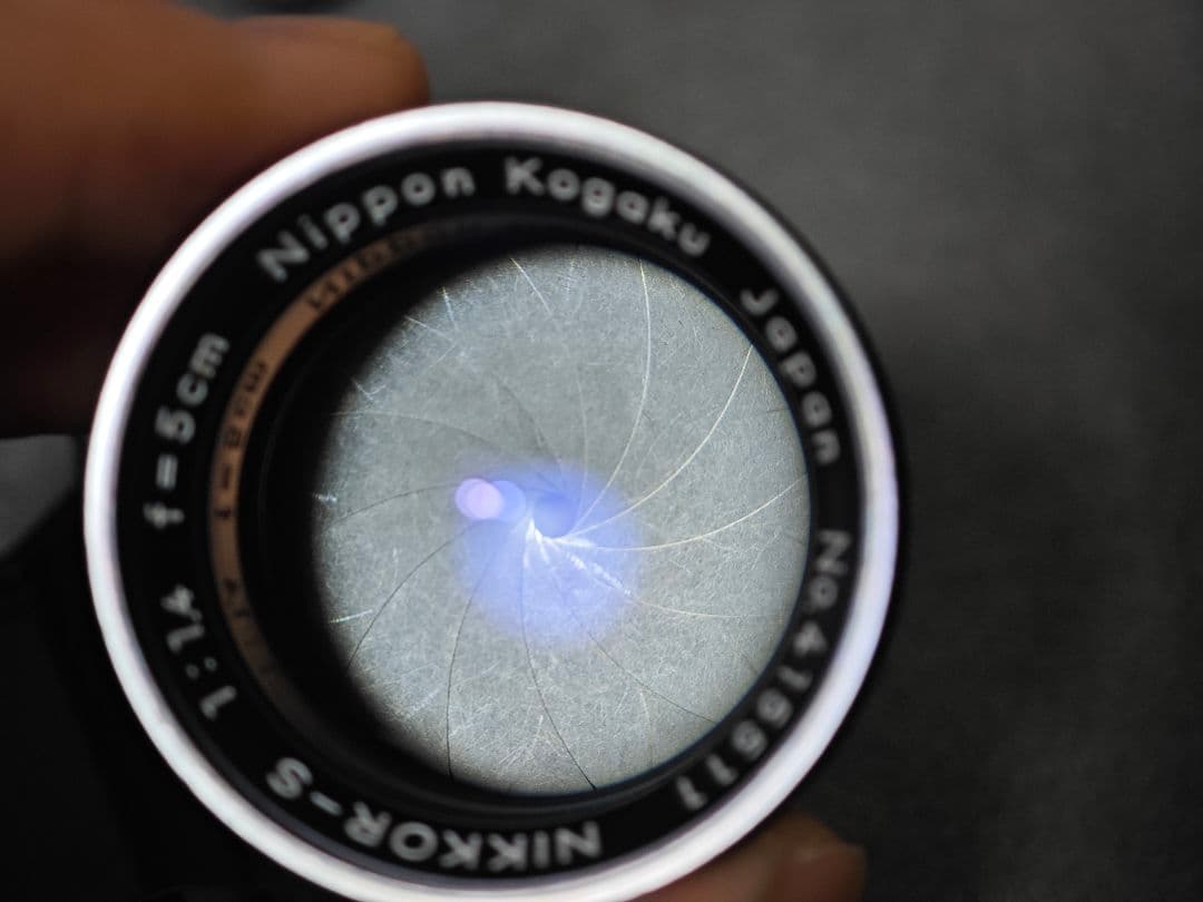 Nikon SP 布幕モデル 後塗りピアノブラック