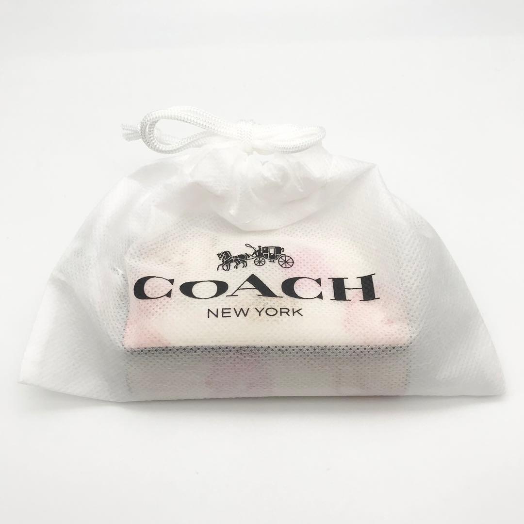 COACH ★大人気★ ファイブ リング キーケース フローラル プリント 新品