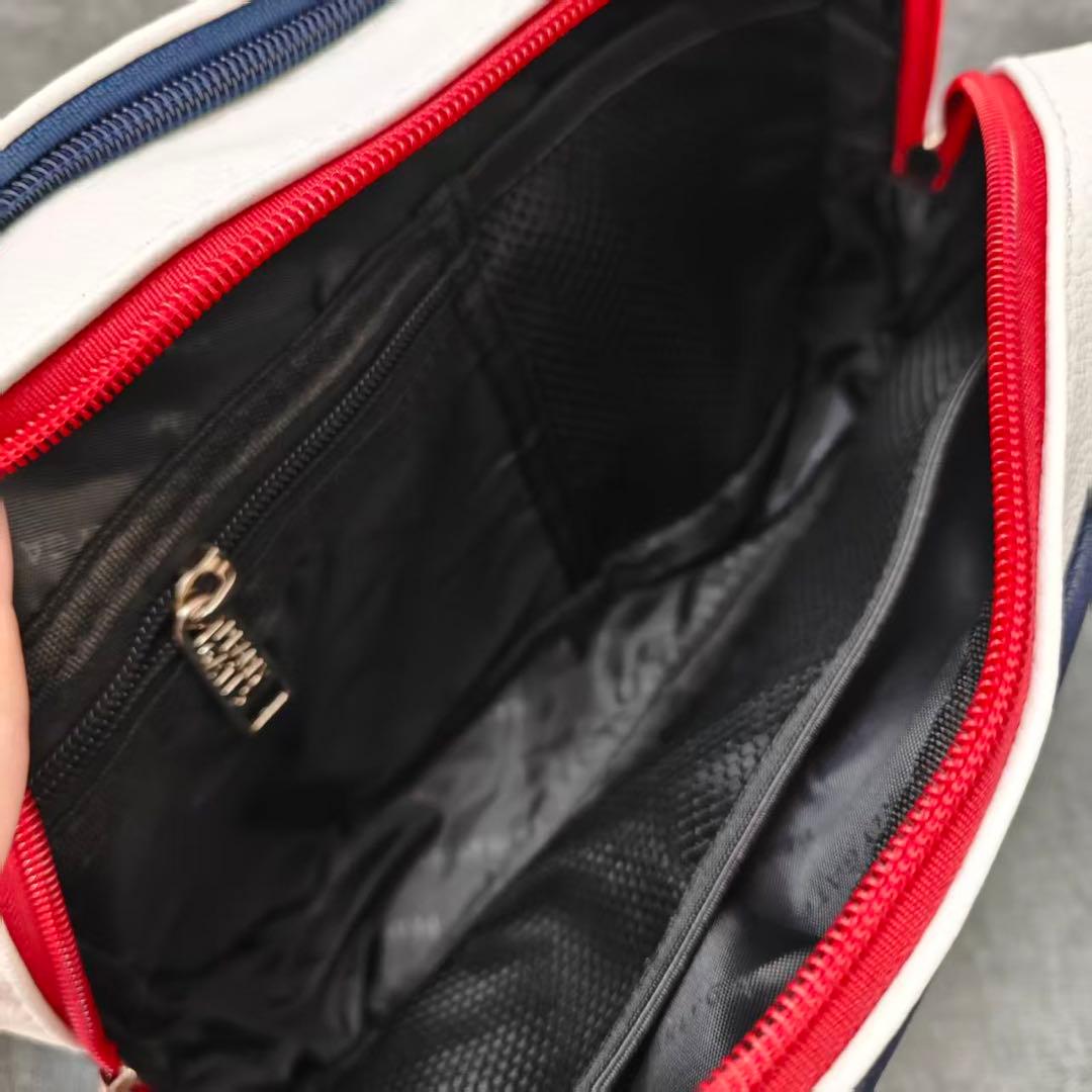 PEARLY GATES ストライプポーチ