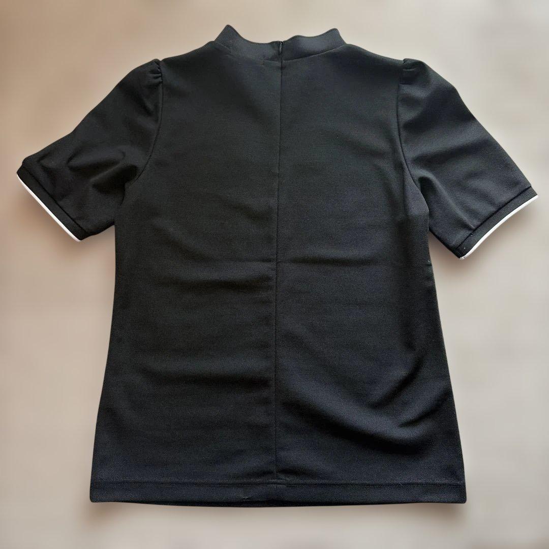 archivio パフ袖半袖プルオーバー　M ブラック