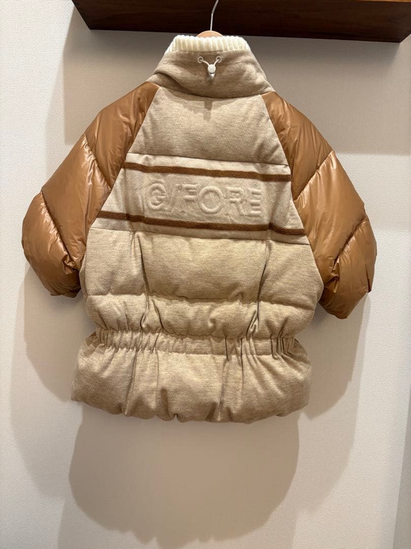 G/FORE ショート丈ダウンジャケット ブラウン