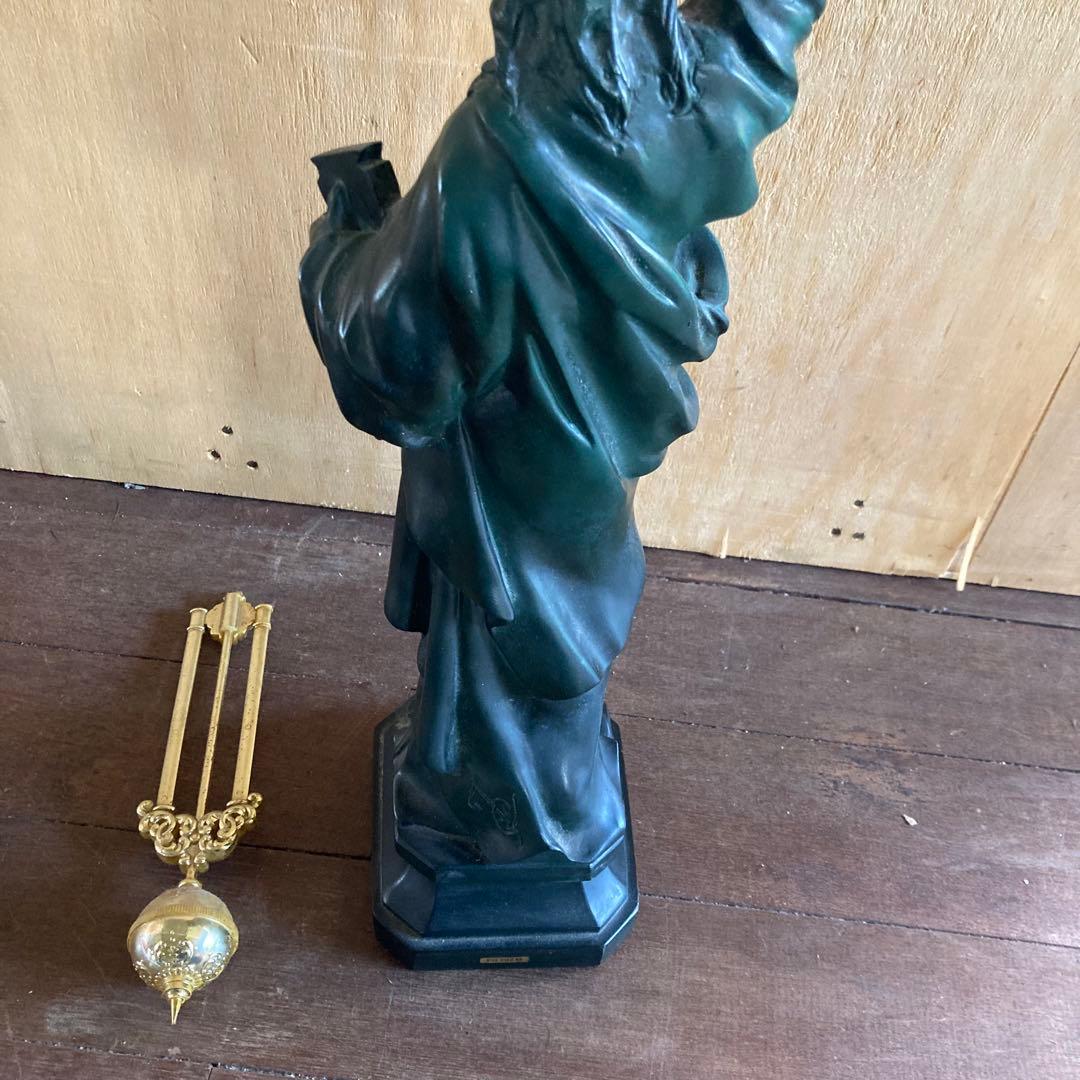 j*m様 CITIZEN シチズン 振り子時計 置き時計 ブロンズ？像 ヴィーナ