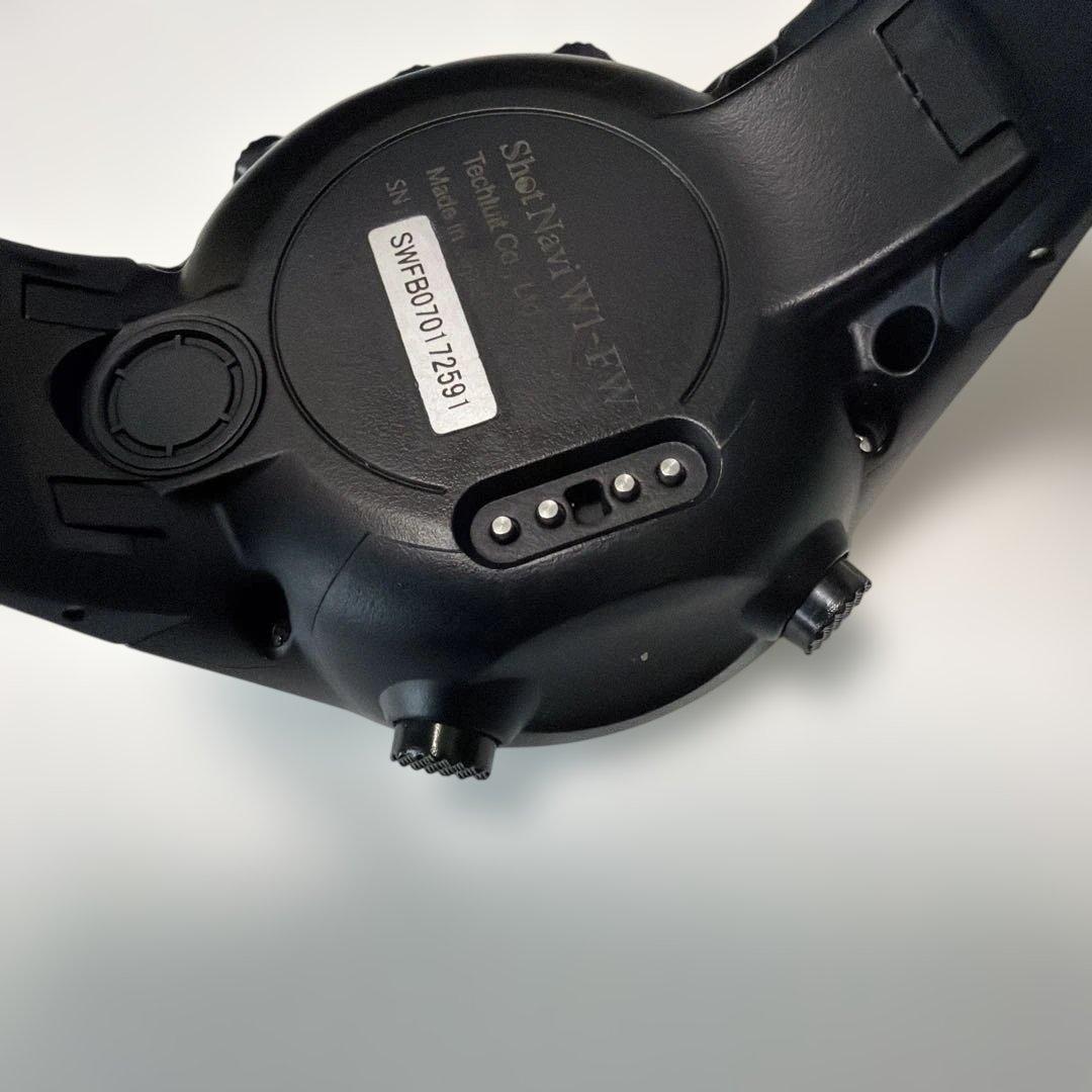 ショットナビShot Navi GPS腕時計型 ブラックW1-FW USED