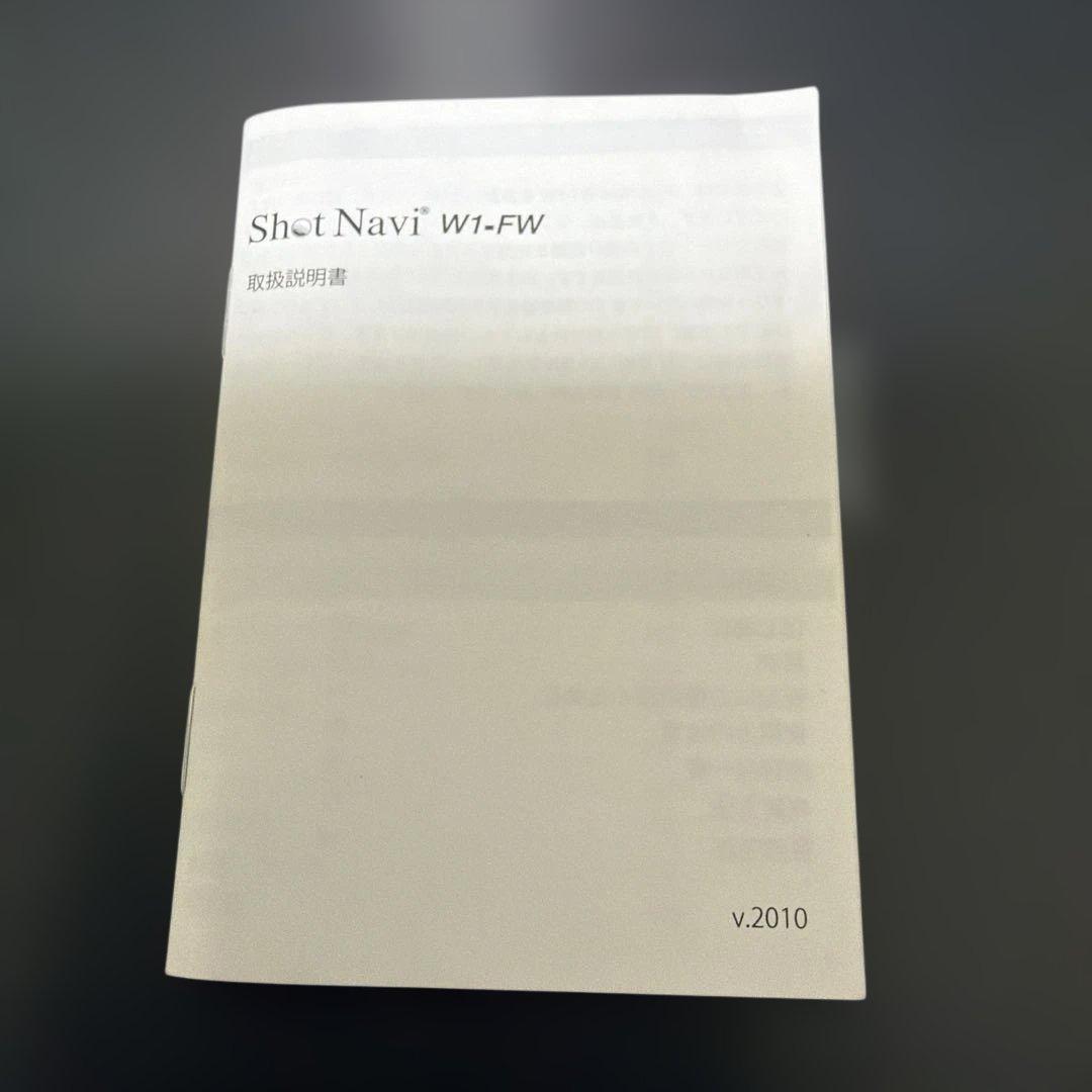 ショットナビShot Navi GPS腕時計型 ブラックW1-FW USED