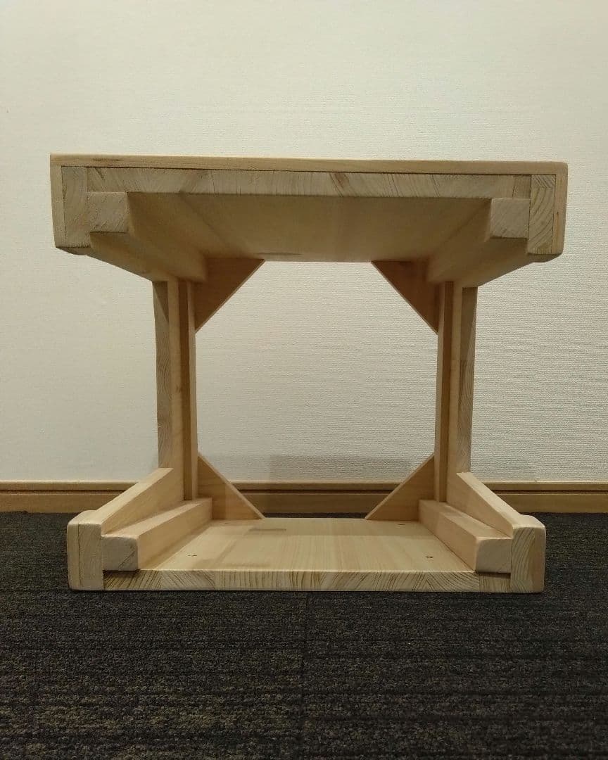 myページ　オーダーメイド椅子　国産ひのき材使用