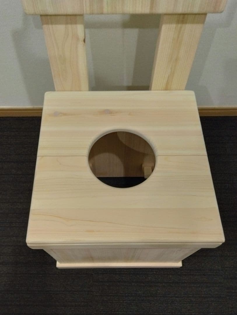 myページ　オーダーメイド椅子　国産ひのき材使用