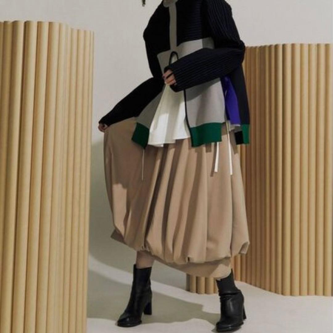 みー様【未使用】《洗える》UN3D. バルーンカットスカート ふんわり