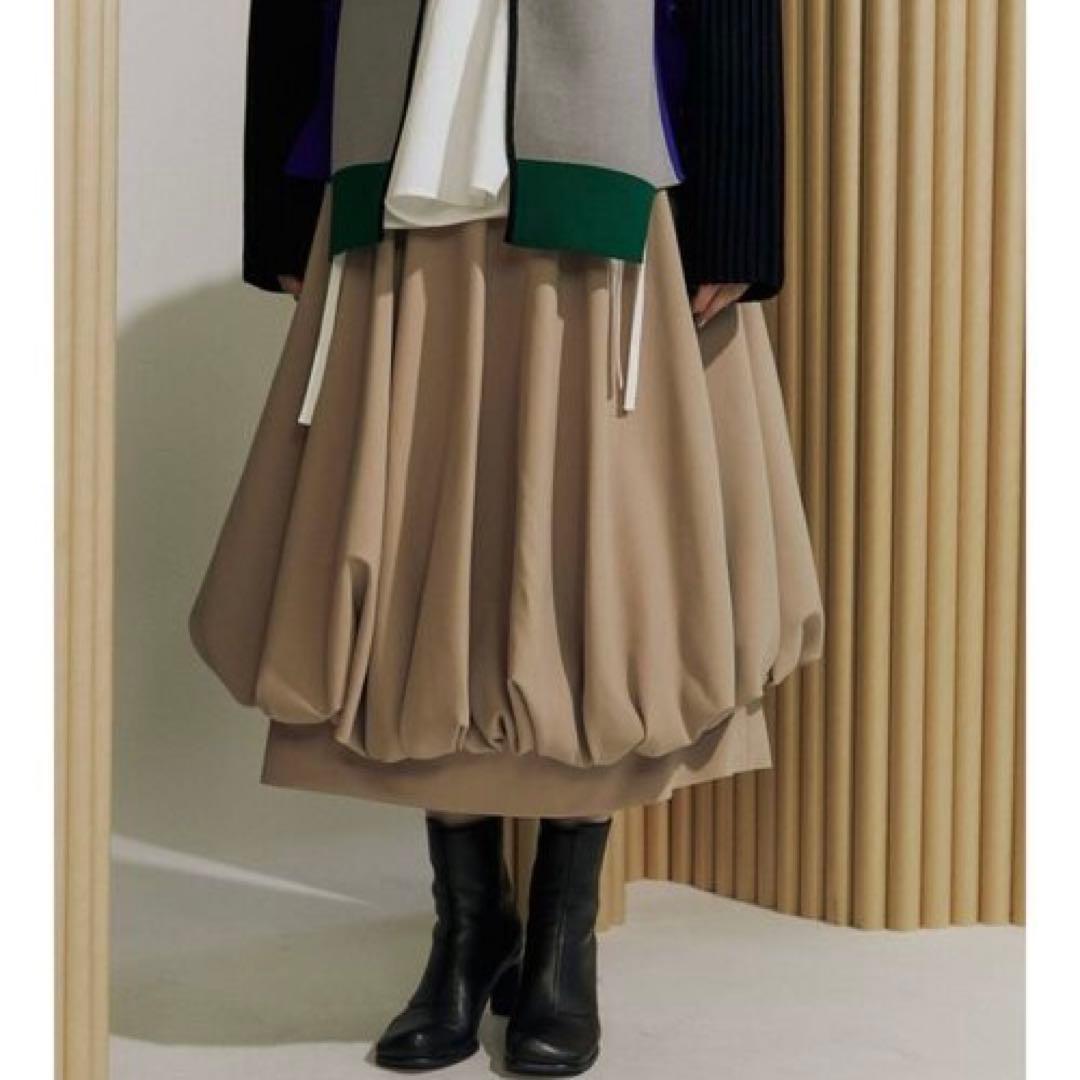 みー様【未使用】《洗える》UN3D. バルーンカットスカート ふんわり